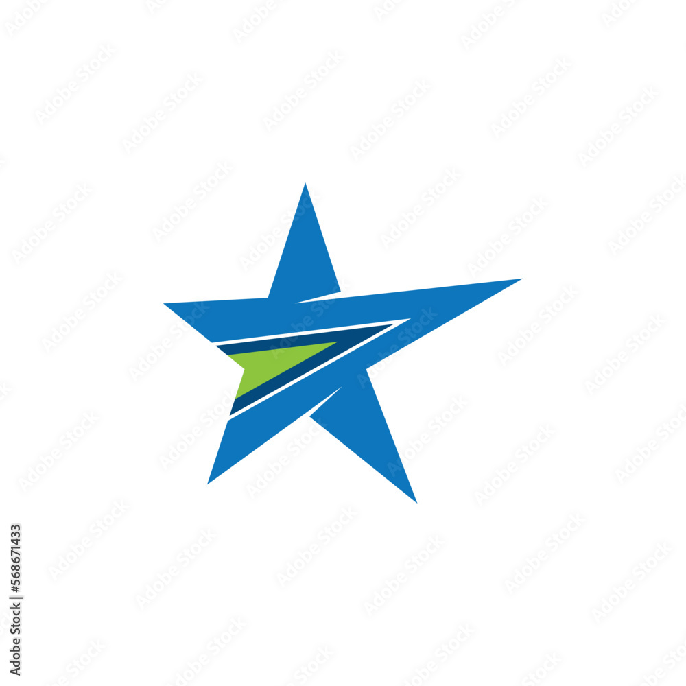 Star Logo Template vector icon illustration design Star Logo Template vector icon illustration design