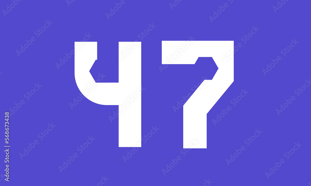 Number Blue Tech Modern Hexagon Logo Number Blue Tech Modern Hexagon Logo