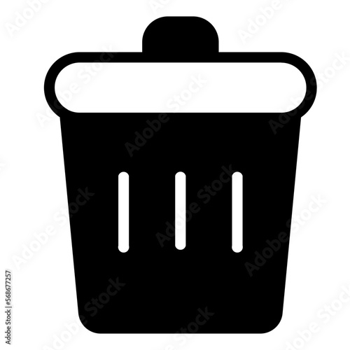 delete solid icon