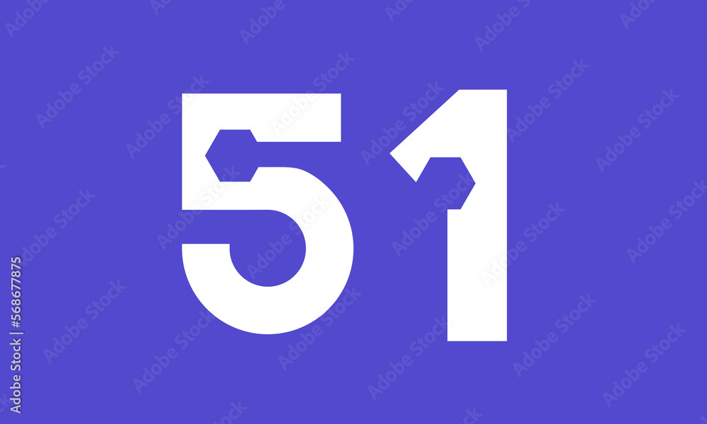 Number Blue Tech Modern Hexagon Logo Number Blue Tech Modern Hexagon Logo