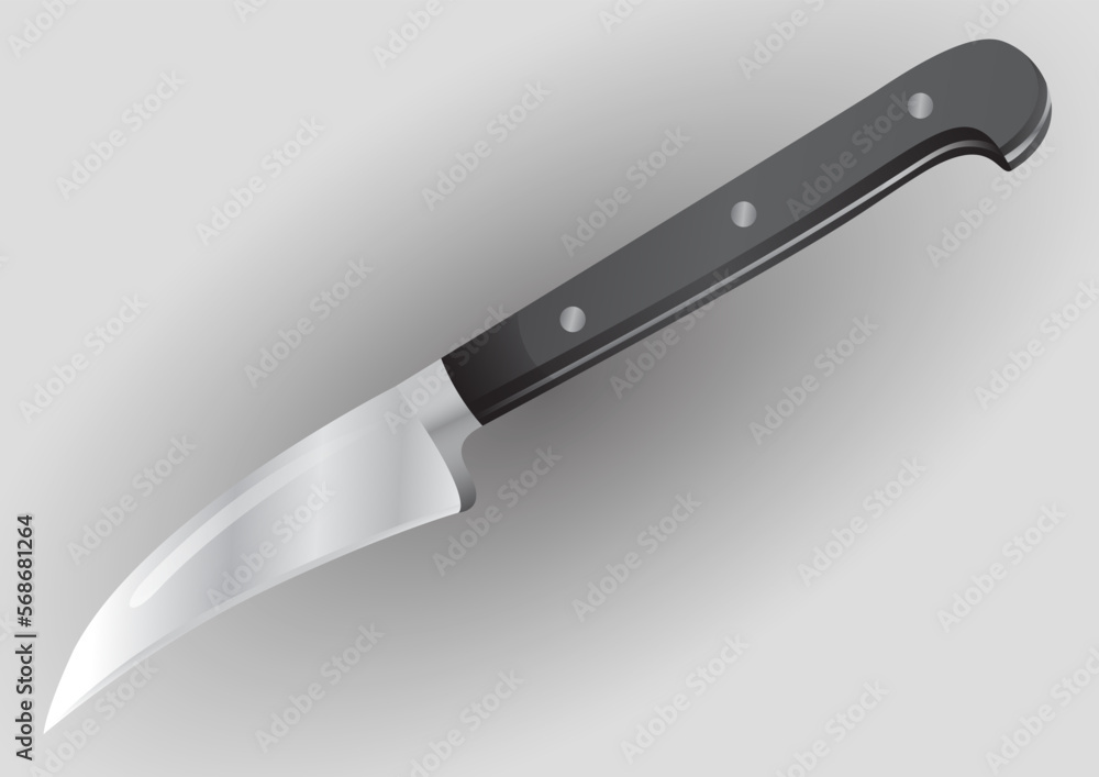 Fotografie knife to peel Object Illustration