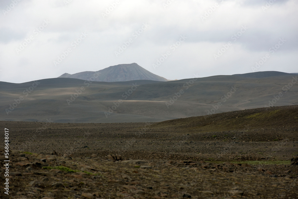 Fototapeta premium Lava field