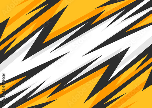 Abstract background with reflective spike arrow line pattern. Abstract racing themed background
