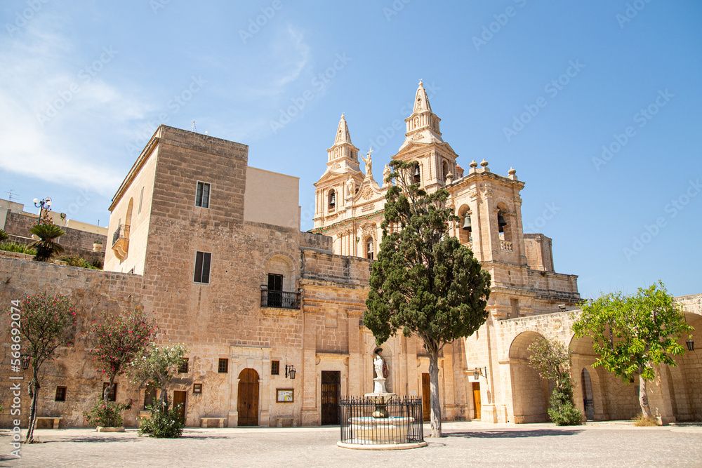 Old church on the island of Malta