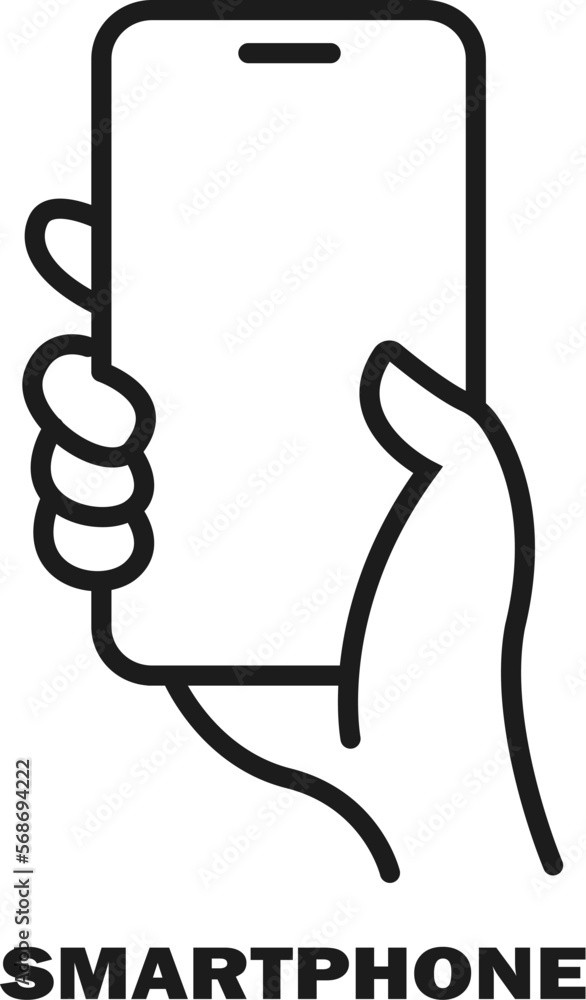 Smart phone in hand. Touch screen. World technology. Smart phone in hand. Touch screen. World technology.