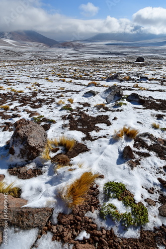 Acamarachi puna de atacama Andes Chile climbing