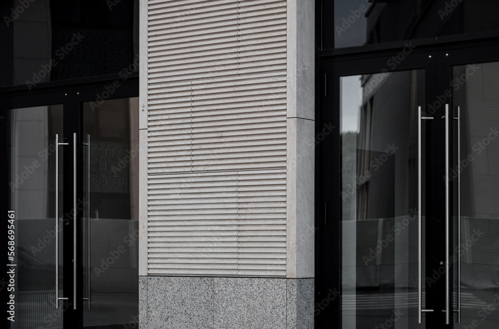Fototapeta premium entrance to the office building.
