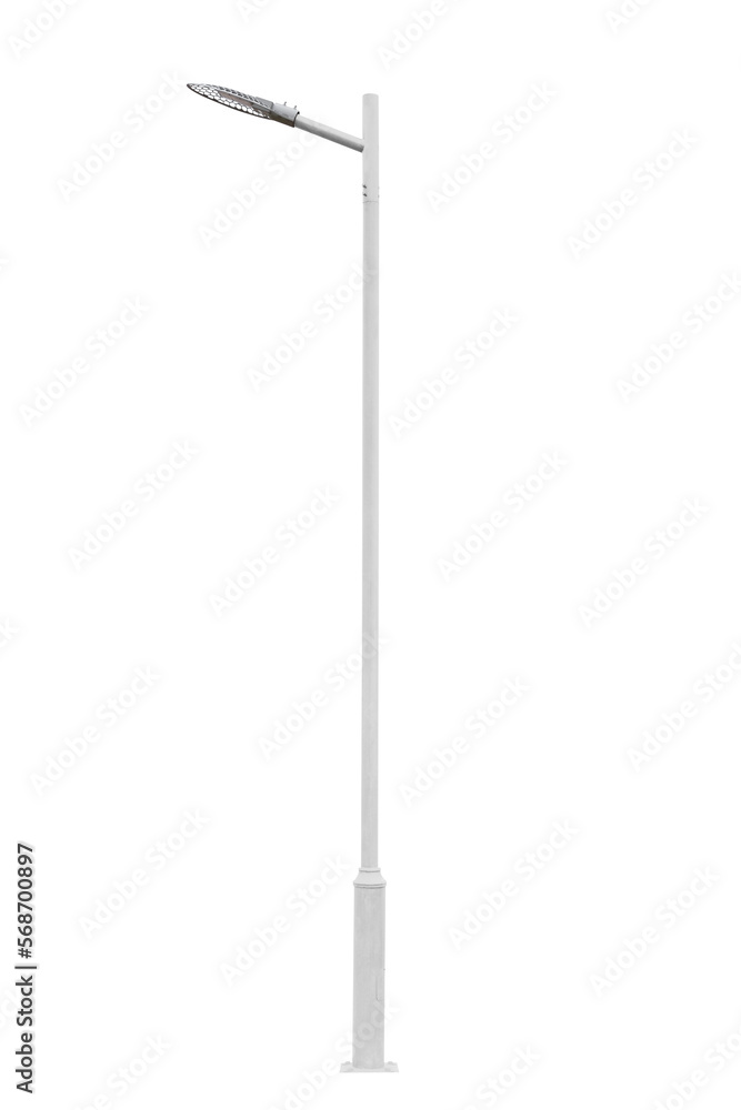 Street light pole. Street light pole.