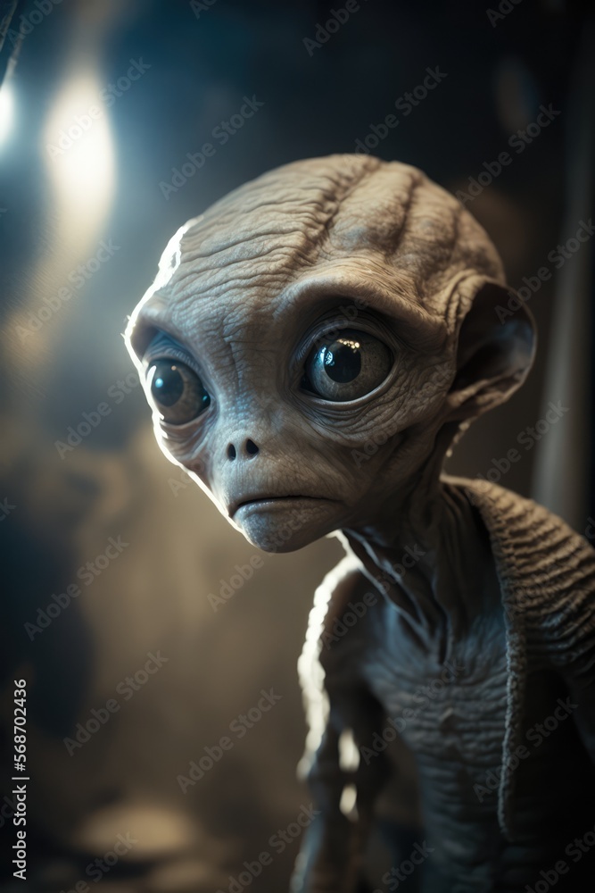Lttle alien made with generative ai Lttle alien made with generative ai