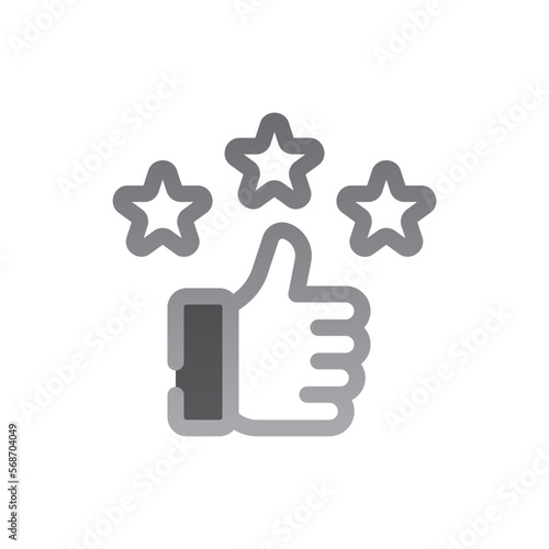 excellent two tone gradient icon