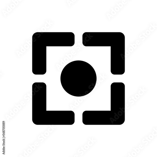 metering glyph icon