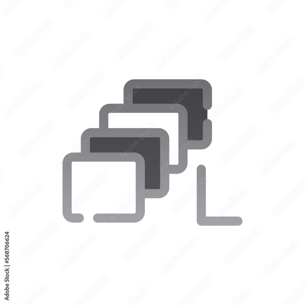 burst mode two tone gradient icon burst mode two tone gradient icon