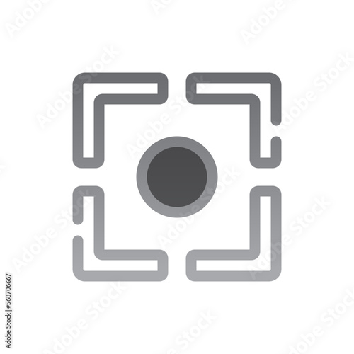 metering two tone gradient icon