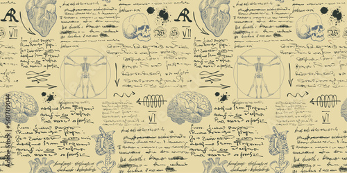  notes from the diary of a scientist anatomist with sketches