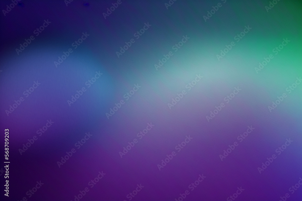abstract blue purple green color gradient grainy texture background, generative ai