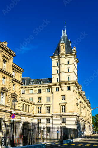 The Conciergerie Palace, a former prison in Paris, France