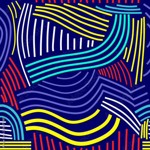 Brush line stroke shape sea...