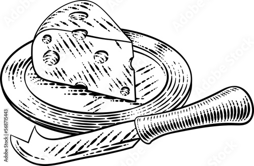 Wedge of Swiss Cheese Knife...