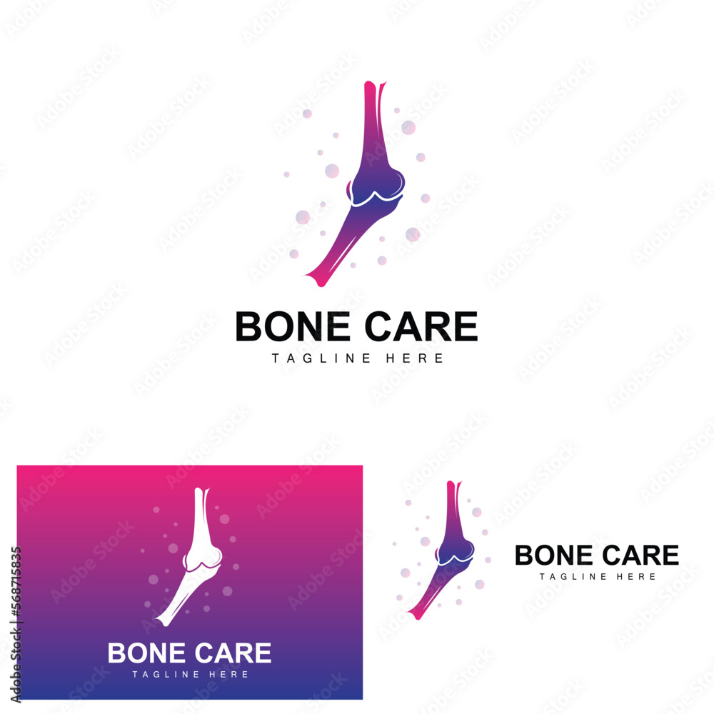 Bone Care Logo, Body Health Vector, Design For Bone Health, Pharmacy, Hospital, Health Product Brand Bone Care Logo, Body Health Vector, Design For Bone Health, Pharmacy, Hospital, Health Product Brand