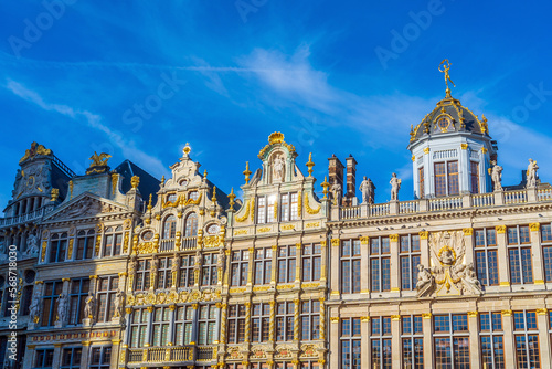 Grand Place in old town Brussels, Belgium city