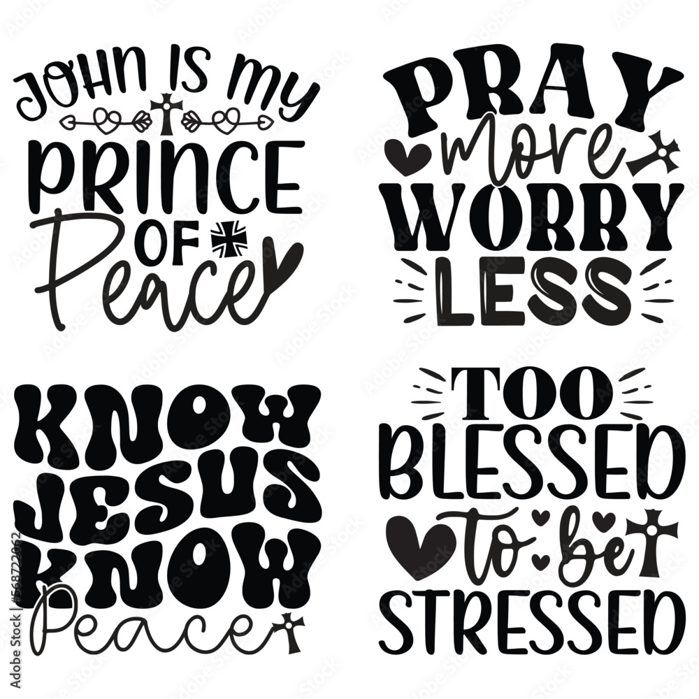 Boho Style Religious Biblical Christian Quotes Tshirt And SVG Design