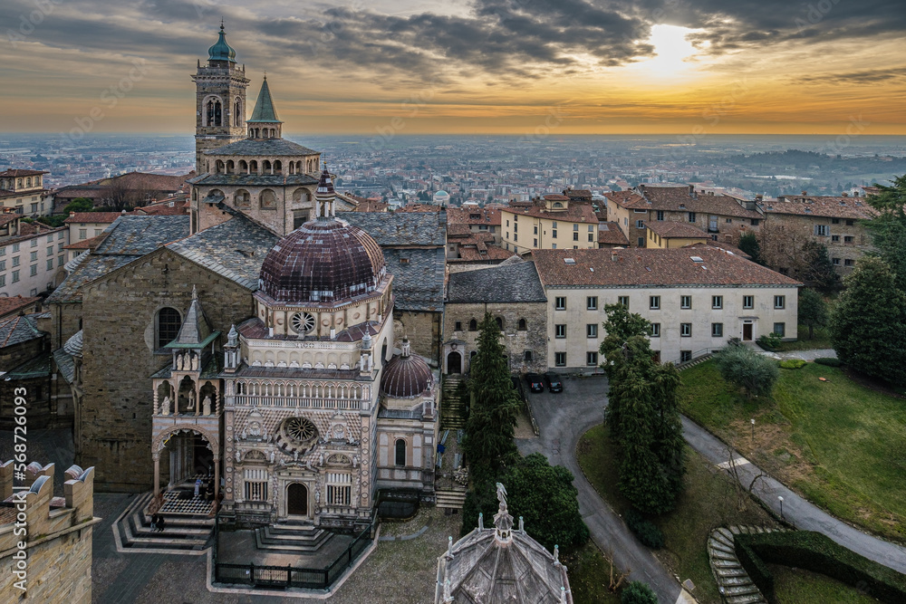 Bergamo Alta, piazza Duomo