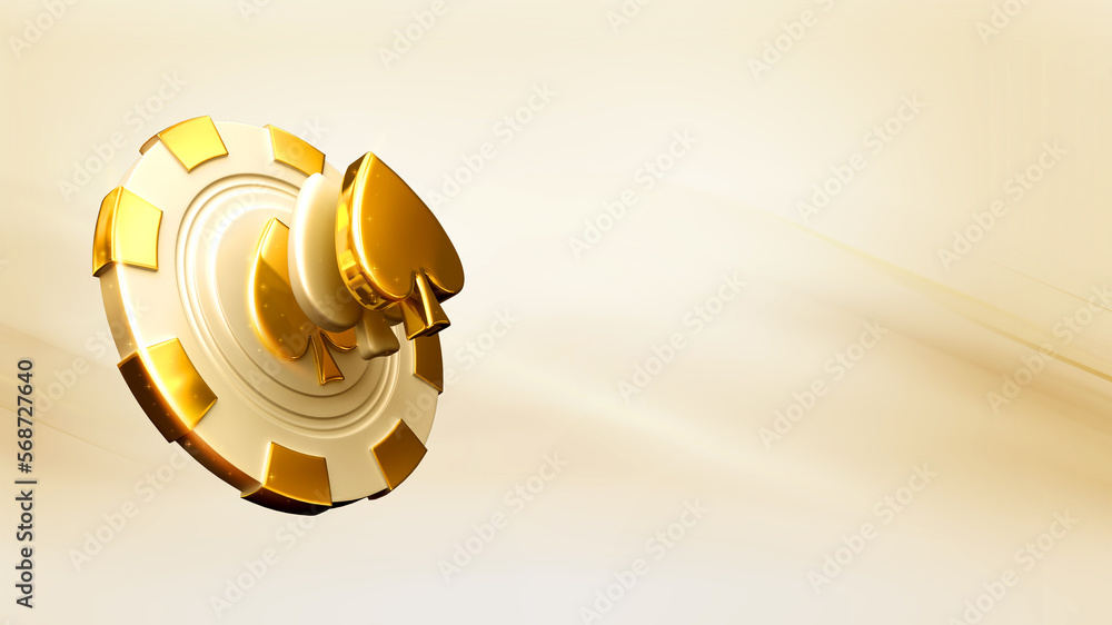 casino crown cards poker blackjack baccarat gold 3d render 3d rendering illustration casino crown cards poker blackjack baccarat gold 3d render 3d rendering illustration