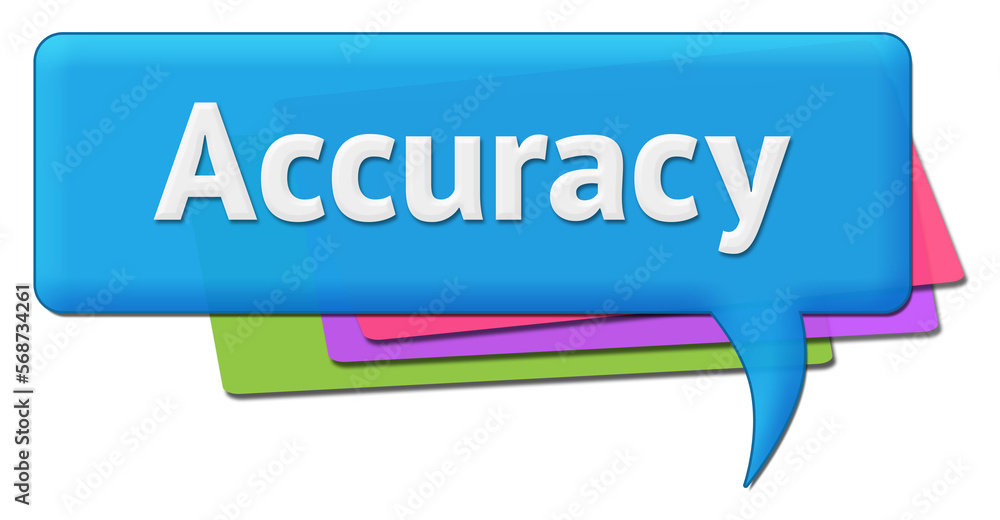 Accuracy Colorful Comment Symbol Accuracy Colorful Comment Symbol