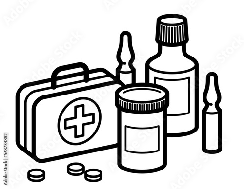 Medicine pharmacy theme med...
