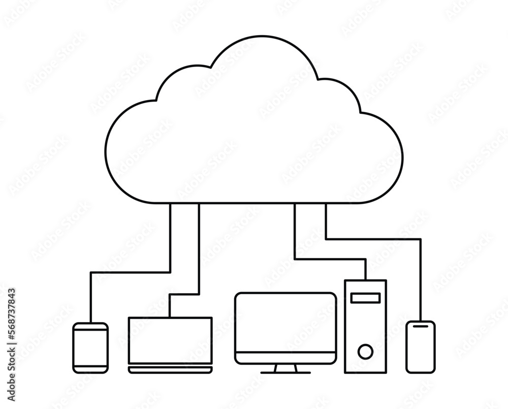 Cloud computing with device group Cloud computing with device group