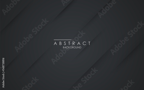 abstract modern black diagonal stripe with shadow and light background.eps10 vector