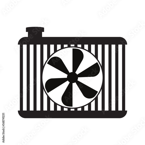 car radiator icon