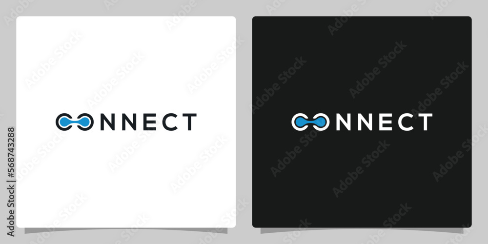 Connect Logo Design Template Elements Connect Logo Design Template Elements