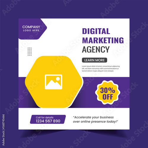 Corporate Business Digital marketing Social media Post design