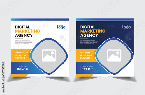 Corporate Business Digital marketing Social media Post design
