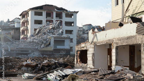 Obraz na płótnie Earthquake in Turkey