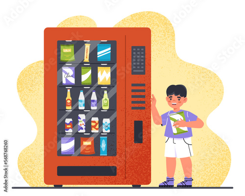 Snack vending machine