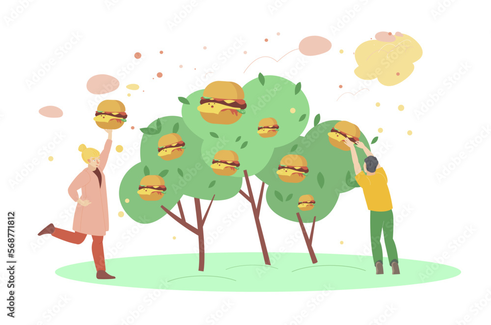 Plant based protein concept. Editable vector illustration Plant based protein concept. Editable vector illustration
