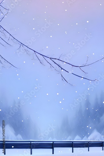 Winter, Template, AD Template, PPT template, Slide, Flyer, postcard, slide for brochure, booklet, background.	