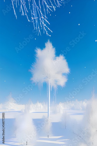 Winter, Template, AD Template, PPT template, Slide, Flyer, postcard, slide for brochure, booklet, background.	