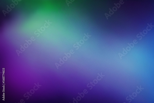 blue purple green color gradient grainy texture background, generative ai