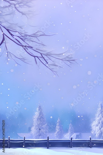 Winter, Template, AD Template, PPT template, Slide, Flyer, postcard, slide for brochure, booklet, background.	