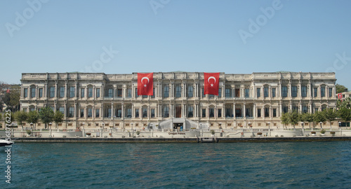 Ciragan Palace in Istanbul City, Turkiye