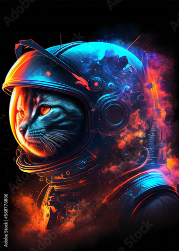 Space Cat © Daniel