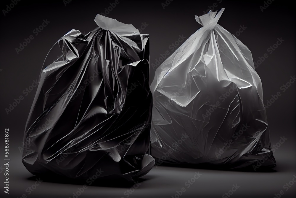Trash bags to clean up. Generative AI