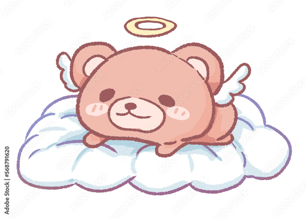 cute cupid pink bear cute cupid pink bear