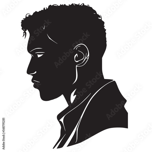 Black Man Silhouette
