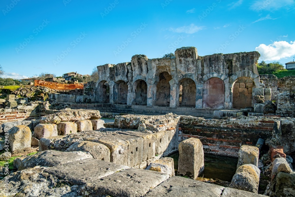 Ancient roman baths of Fordongianus, Sardinia
