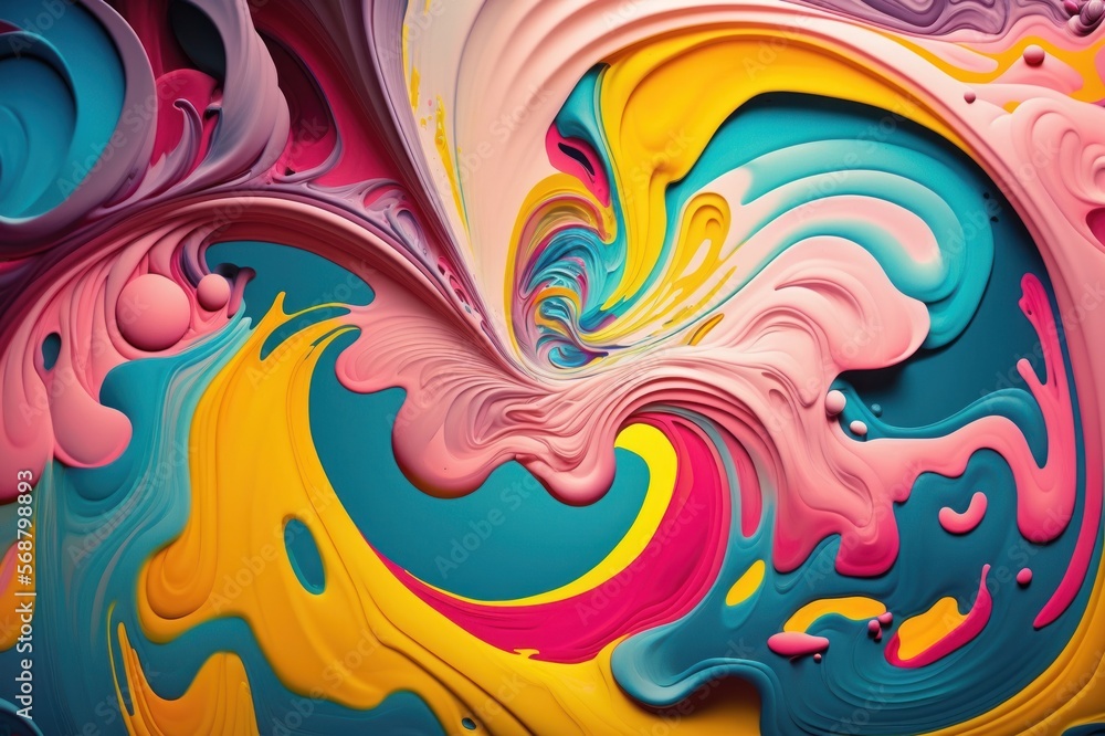 Fototapeta premium abstract background with swirls