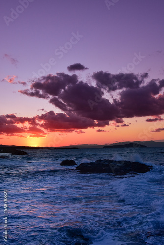 Sonnenuntergang in Chania  Kreta  Griechenland 